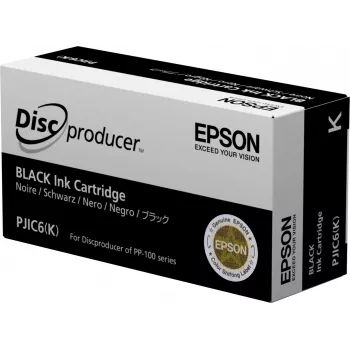 Epson Discproducer tindikassett, must (MOQ=10), must, pigmenttint, 1 tk