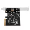 Silverstone ECU06 Sisemine USB 3.2 Gen 2 adapter PCIe madalprofiil