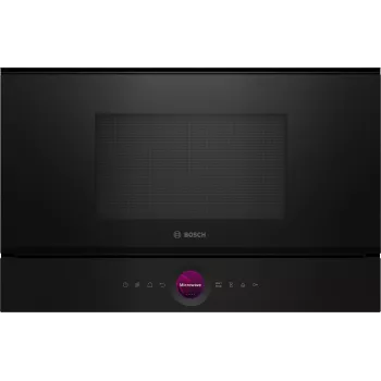 Bosch Serie 8 BFR7221B1 mikrolaineahi Must Solo-mikrolaineahi Sisseehitatav 21 L 900 W