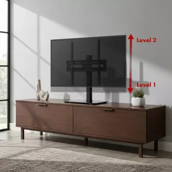 Telerialus MACLEAN MC-132 32–55-tollistele teleritele, kuni 35 kg, 20° pööramine, VESA 75x75–400x400
