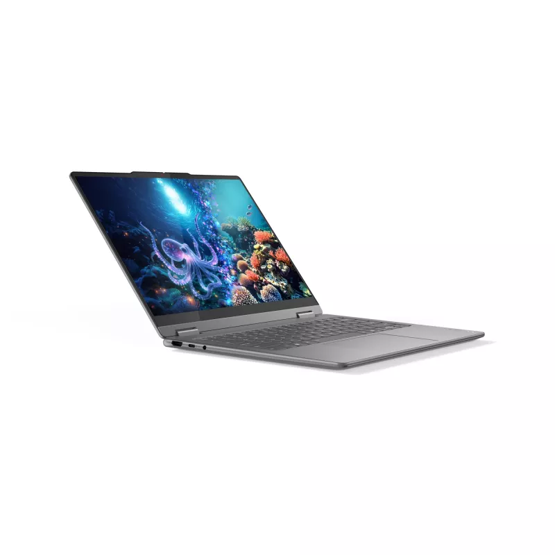 Sülearvuti Lenovo YOGA 7 2-in-1 14 tolli Ultra 5 226V, 16GB LPDDR5x, 1TB NVMe, OLED WUXGA, Windows 11 Home, Luna Grey