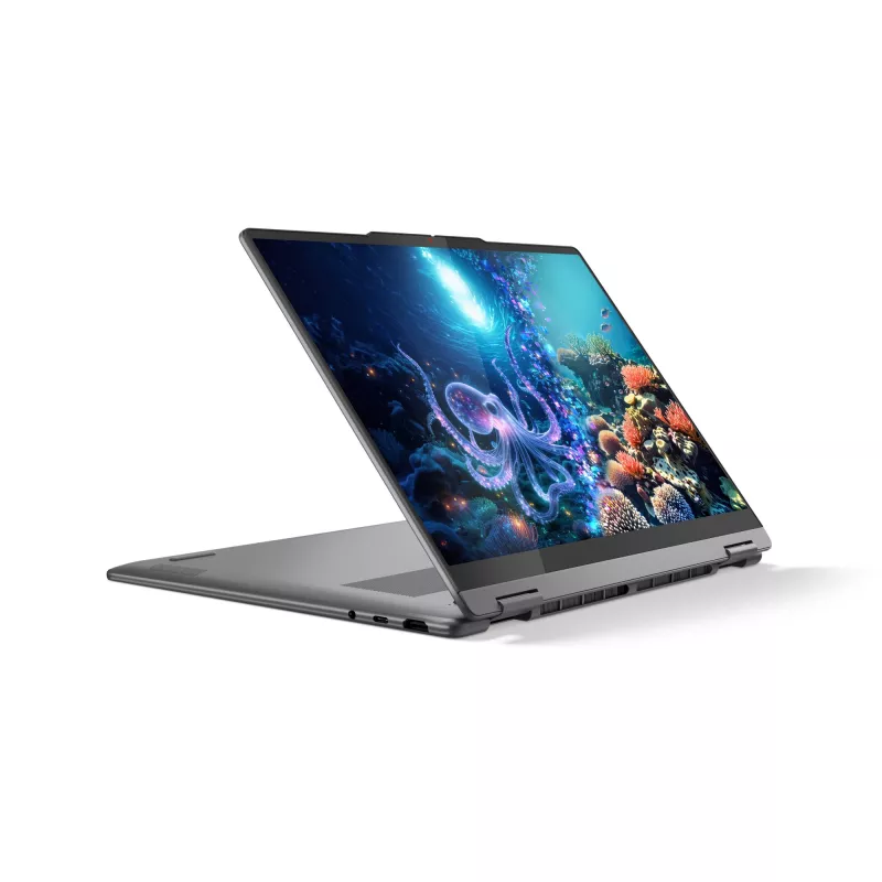 Sülearvuti Lenovo YOGA 7 2-in-1 14 tolli Ultra 5 226V, 16GB LPDDR5x, 1TB NVMe, OLED WUXGA, Windows 11 Home, Luna Grey