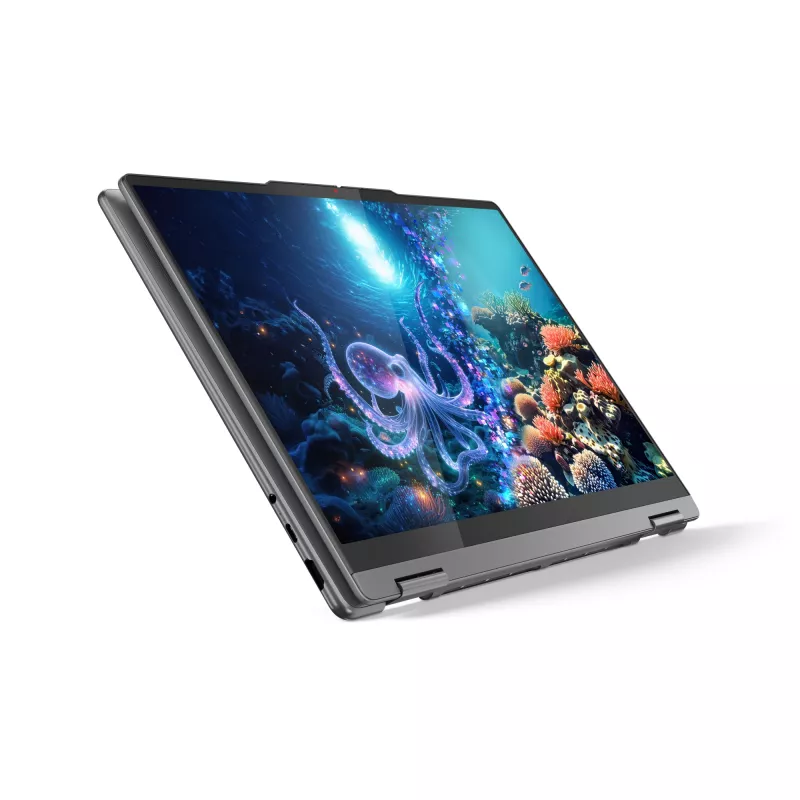 Sülearvuti Lenovo YOGA 7 2-in-1 14 tolli Ultra 5 226V, 16GB LPDDR5x, 1TB NVMe, OLED WUXGA, Windows 11 Home, Luna Grey