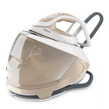 Tefal Pro Express Eco GV9E22E0 aurutriikimisjaam 2200 W 1,8 L Durilium AirGlide Autoclean tallaga Beež, Valge