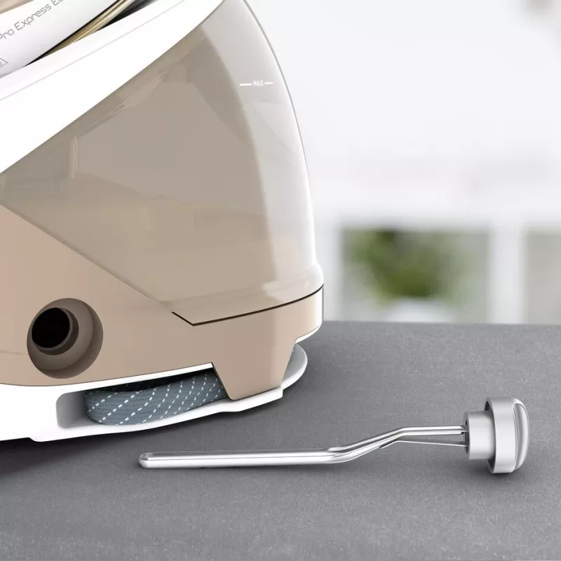 Tefal Pro Express Eco GV9E22E0 aurutriikimisjaam 2200 W 1,8 L Durilium AirGlide Autoclean tallaga Beež, Valge