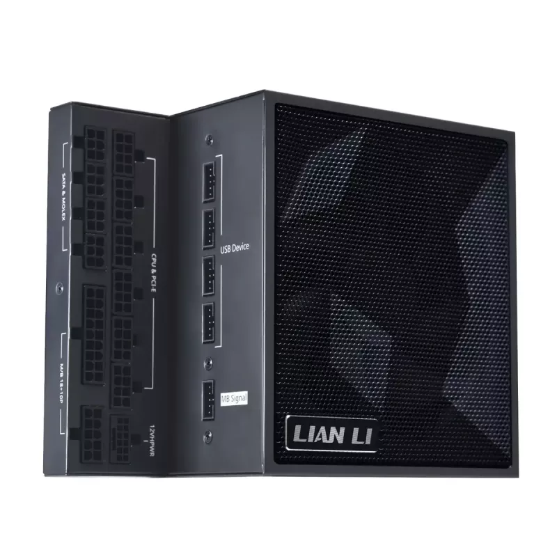 Lian Li EDGE EG1000 1000 W ATX 3.1 toiteplokk, 80 PLUS Platinum, must
