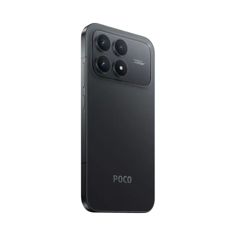 Nutitelefon POCO F8 Pro — 6,59 tolli (16,7 cm) 2510×1156, Qualcomm Snapdragon 8 Elite 3,53 GHz, 12 GB muutmälu, 512 GB, 50 MP kolmik, 6210 mAh, kaks SIM-i, IP68, must
