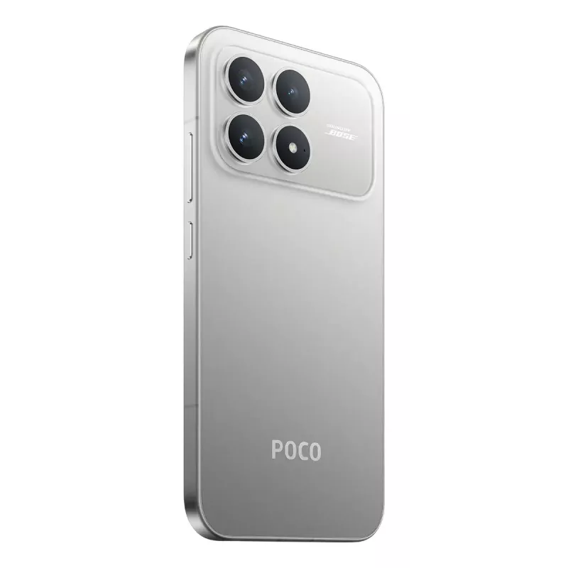 Nutitelefon POCO F8 Pro 6.59 tolli Dual SIM 5G, Snapdragon 8 Elite, 12 GB muutmälu, 512 GB, 6210 mAh, hõbedane/titaan