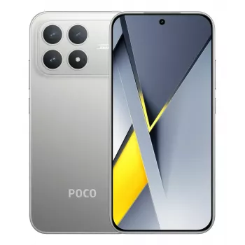 Nutitelefon POCO F8 Pro 6.59 tolli Dual SIM 5G, Snapdragon 8 Elite, 12 GB muutmälu, 512 GB, 6210 mAh, hõbedane/titaan