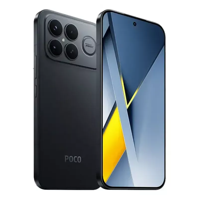 Nutitelefon POCO F8 Ultra — Snapdragon 8 Elite Gen 5, 12 GB muutmälu, 256 GB, 6,9 tolli 2608×1200, 50 MP kolmikkaamera, 6500 mAh, Dual SIM, IP68, must