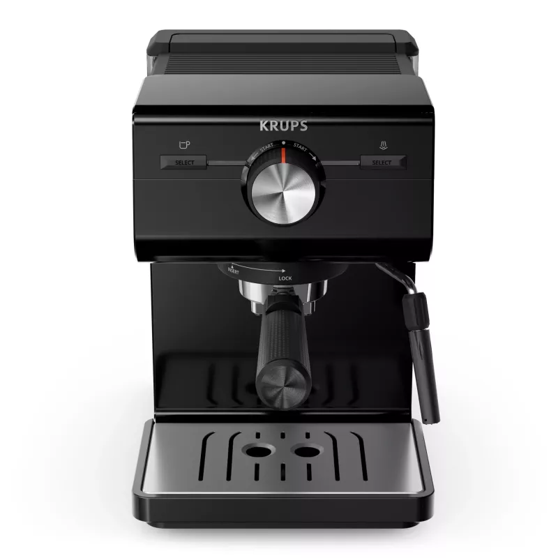 Espressomasin KRUPS XP3818 1,5L / 2 L veepaak, boilerküte, aurutoru, tööpinnale poolautomaatne