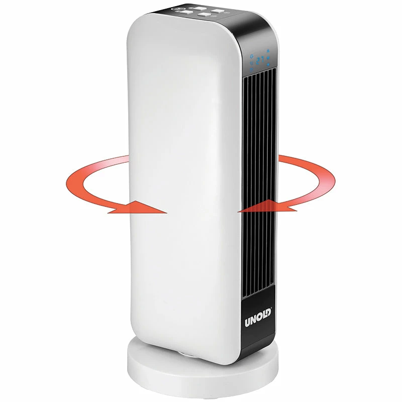 Unold 86430 elektriline soojapuhur siseruumidesse Must, Valge 2000 W Ventilaator elektriline soojapuhur