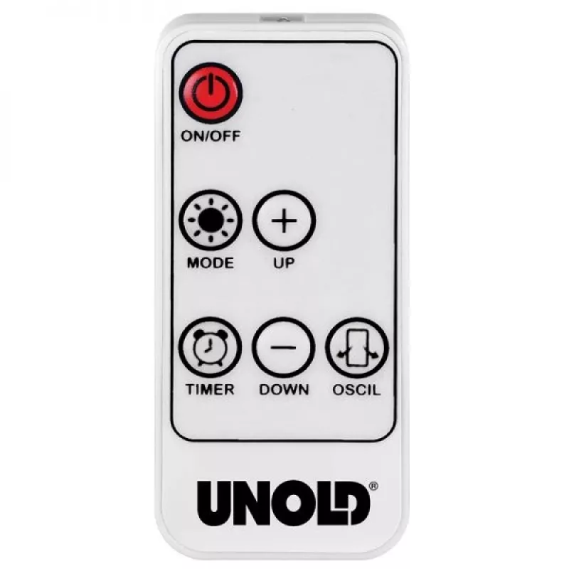 Unold 86430 elektriline soojapuhur siseruumidesse Must, Valge 2000 W Ventilaator elektriline soojapuhur