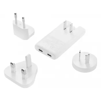 Sandberg 4in1 TravelCharger 65W valge, siseruum, vahelduvvool, 20 V, valge