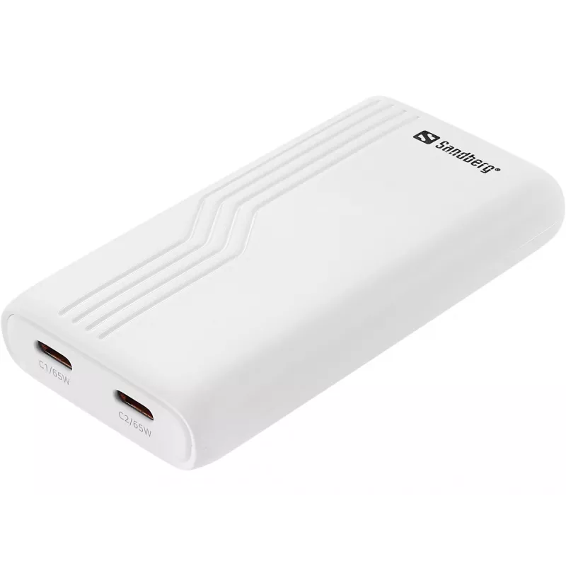 Sandberg 4in1 TravelCharger 65W valge, siseruum, vahelduvvool, 20 V, valge
