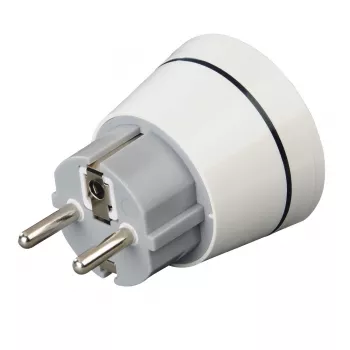 Hama 00223452 toitepistiku adapter Type F Type G (UK) valge