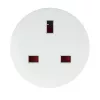 Hama 00223452 toitepistiku adapter Type F Type G (UK) valge