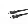 Microconnect USB4CC015 USB-kaabel USB4 Gen 3x2 0,15 m USB C Must