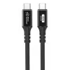 USB-C – USB-C kaabel MicroConnect USB3.2CC015 — USB 3.2 Gen 2x2, 0,15 m, must