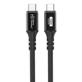 USB-C – USB-C kaabel MicroConnect USB3.2CC015 — USB 3.2 Gen 2x2, 0,15 m, must