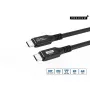 USB-C – USB-C kaabel MicroConnect USB3.2CC015 — USB 3.2 Gen 2x2, 0,15 m, must