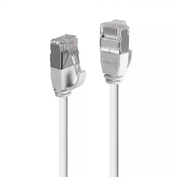 Lindy 0.5m Cat.6A U/FTP üliõhuke võrgukaabel, hall, 0,5 m, Cat6a, U/FTP (STP), RJ-45, RJ-45, hall