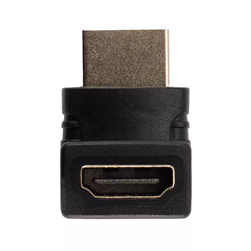 Lindy HDMI emane - HDMI isane 90° paremnurkne adapter, suunaga üles