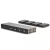 Lindy 70m Cat.6 4x4 HDMI 4K60 Maatrikspikendaja, 3840 x 2160 pikslit, AV saatja ja vastuvõtja, 70 m, juhtmega, must, HDCP