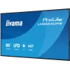 Digitaalne infotabloo lameekraan IIYAMA LH8664UHS-B3AG — 85,6 tolli (2,17 m) 3840x2160 4K IPS, 450 cd/m², Wi‑Fi, Android, 24/7, must