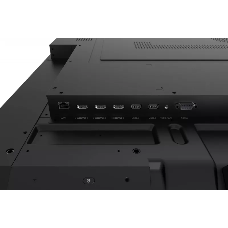 Digitaalne infotabloo lameekraan IIYAMA LH8664UHS-B3AG — 85,6 tolli (2,17 m) 3840x2160 4K IPS, 450 cd/m², Wi‑Fi, Android, 24/7, must