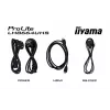 Digitaalne infotabloo lameekraan IIYAMA LH8664UHS-B3AG — 85,6 tolli (2,17 m) 3840x2160 4K IPS, 450 cd/m², Wi‑Fi, Android, 24/7, must