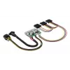 Akasa 150W DC-DC ATX adapter 12V 180W Mitmevärviline