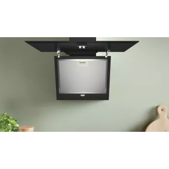 Bosch Serie 2 DWK65DK60 õhupuhasti seinale kinnitatav Must 430 m³/h