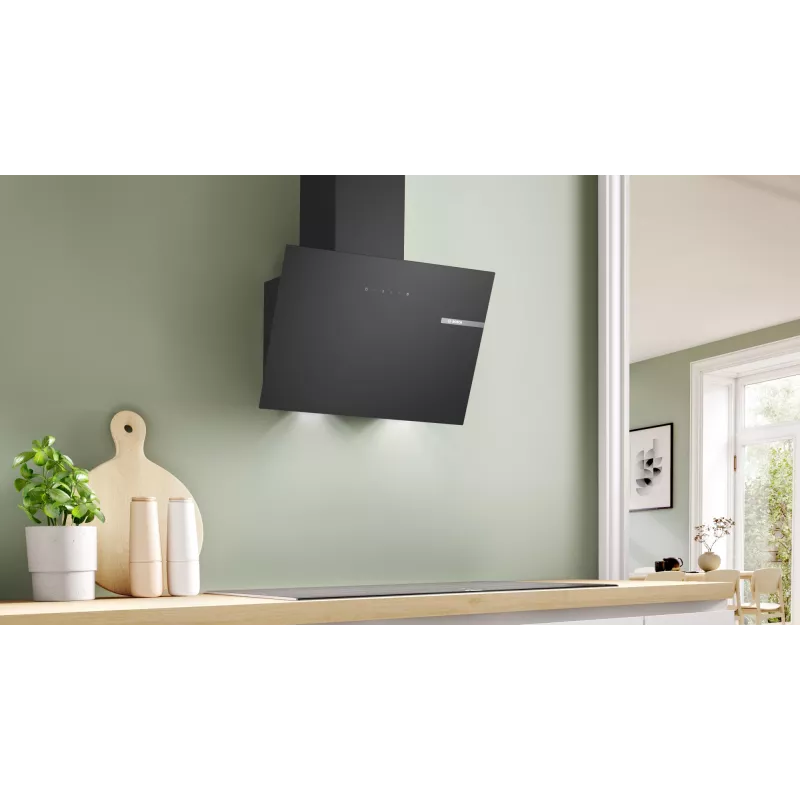 Bosch Serie 2 DWK65DK60 õhupuhasti seinale kinnitatav Must 430 m³/h