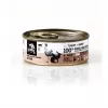 Märg kassitoit 3coty Turkey with rabbit, 80 g purk — täisväärtuslik täiskasvanud kasside toit, valk 20%, rasv 9%
