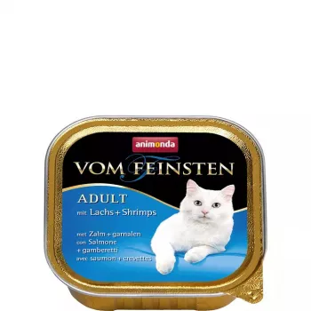 Märg kassitoit animonda Vom Feinsten Mature Salmon 100 g — täiskasvanud, alus, gluteeni- ja sojavaba