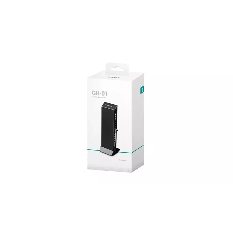 Graafikakaardi hoidik DeepCool GH-01 Universal, must, 52,6×60,6×163,7 mm