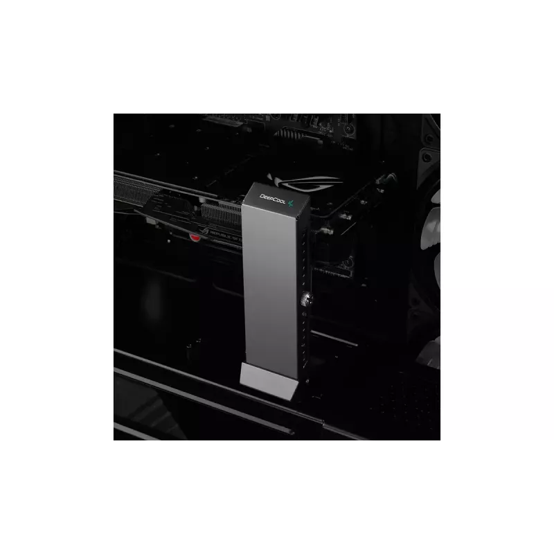 Graafikakaardi hoidik DeepCool GH-01 Universal, must, 52,6×60,6×163,7 mm