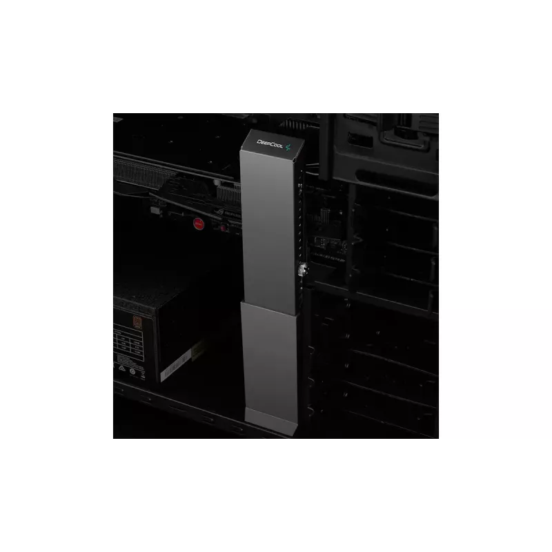 Graafikakaardi hoidik DeepCool GH-01 Universal, must, 52,6×60,6×163,7 mm