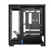 Arvutikorpus MODECOM VOLCANO STELLAR PLUS MIDI MUST — mid-tower ATX, karastatud klaas, USB-C, toetab kuni 420 mm GPU