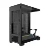 Arvutikorpus MODECOM VOLCANO STELLAR PLUS MIDI MUST — mid-tower ATX, karastatud klaas, USB-C, toetab kuni 420 mm GPU