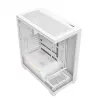 PC case MODECOM VOLCANO STELLAR PLUS MIDI Valge — Midi Tower, microATX, karastatud klaas, USB-C, toetab GPU 420 mm