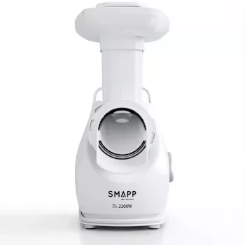 Hakklihamasin SMAPP mudel 490.81 VALGE - 2200 W, 1 kiirus, 2,7 kg/min, 3 sõela, valge, hakkimisseade