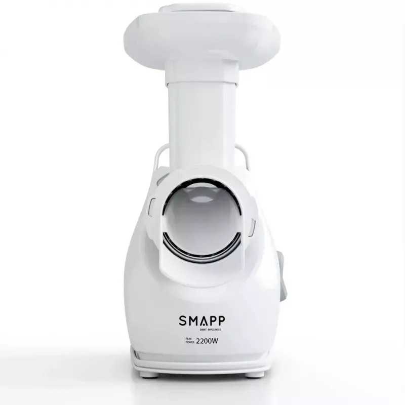 Hakklihamasin SMAPP mudel 490.81 VALGE - 2200 W, 1 kiirus, 2,7 kg/min, 3 sõela, valge, hakkimisseade