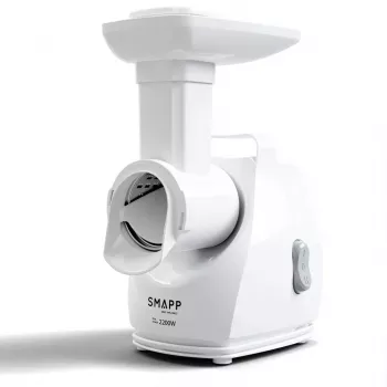 Hakklihamasin SMAPP mudel 490.81 VALGE - 2200 W, 1 kiirus, 2,7 kg/min, 3 sõela, valge, hakkimisseade