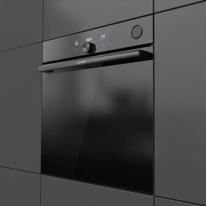 Gorenje G600 Elektrisüüdega ahi BPSA6747DGWI RAL9005, Suur, Elektriahi, 77 L, 3500 W, 77 L, 2300 W