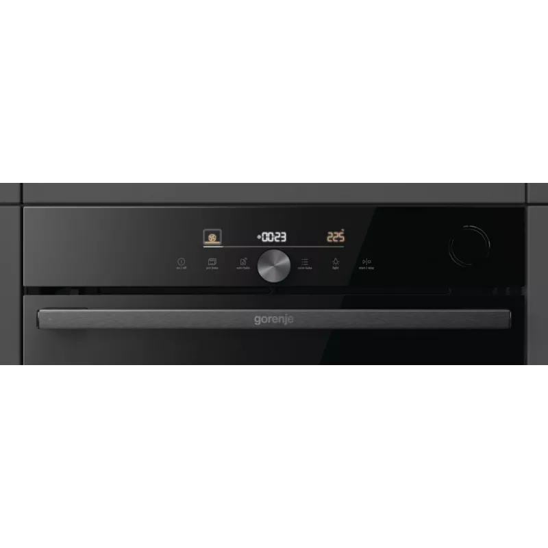 Gorenje G600 Elektrisüüdega ahi BPSA6747DGWI RAL9005, Suur, Elektriahi, 77 L, 3500 W, 77 L, 2300 W