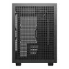 PC-korpus DeepCool CH260 Mikrotorn Must — Mikro-ATX/Mini-ITX, karastatud klaas, USB-C, max GPU 413 mm