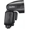 Flash Godox V100 Sony'le — kaasaskantav 100 Ws kaamera välklamp, sisseehitatud taaslaetav aku