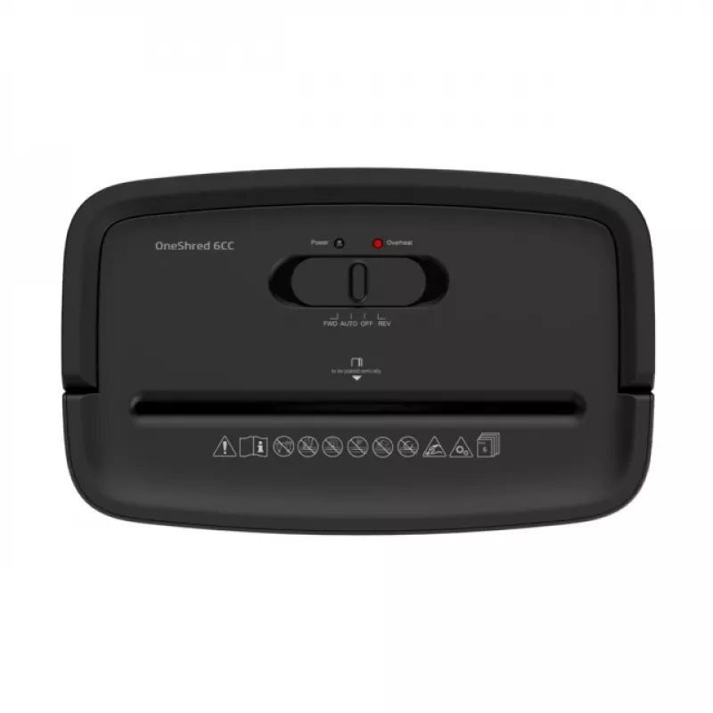 HP One Shred 6CC paberipurustaja Osakesteks purustamine 68 dB Must